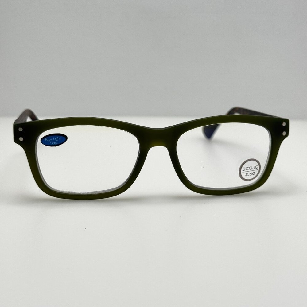 Scojo Readers Glasses Gels Blulite Bookman 92125 +2.50